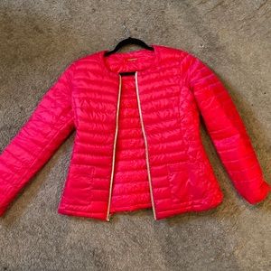 Hot Pink Lilly Pulitzer Puffer jacket
